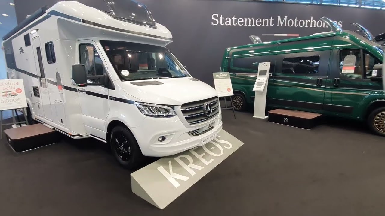 Автодом Laika Kreos L5009MB 175k Mercedes с ГЛУБОКИМ ДВОЙНЫМ ПОЛОМ. Очень привлекательный автомоб...