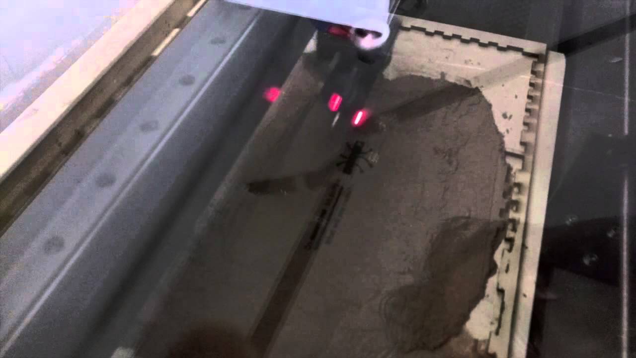 Trying SLS 3D printing with Chocolate+Sugar powder