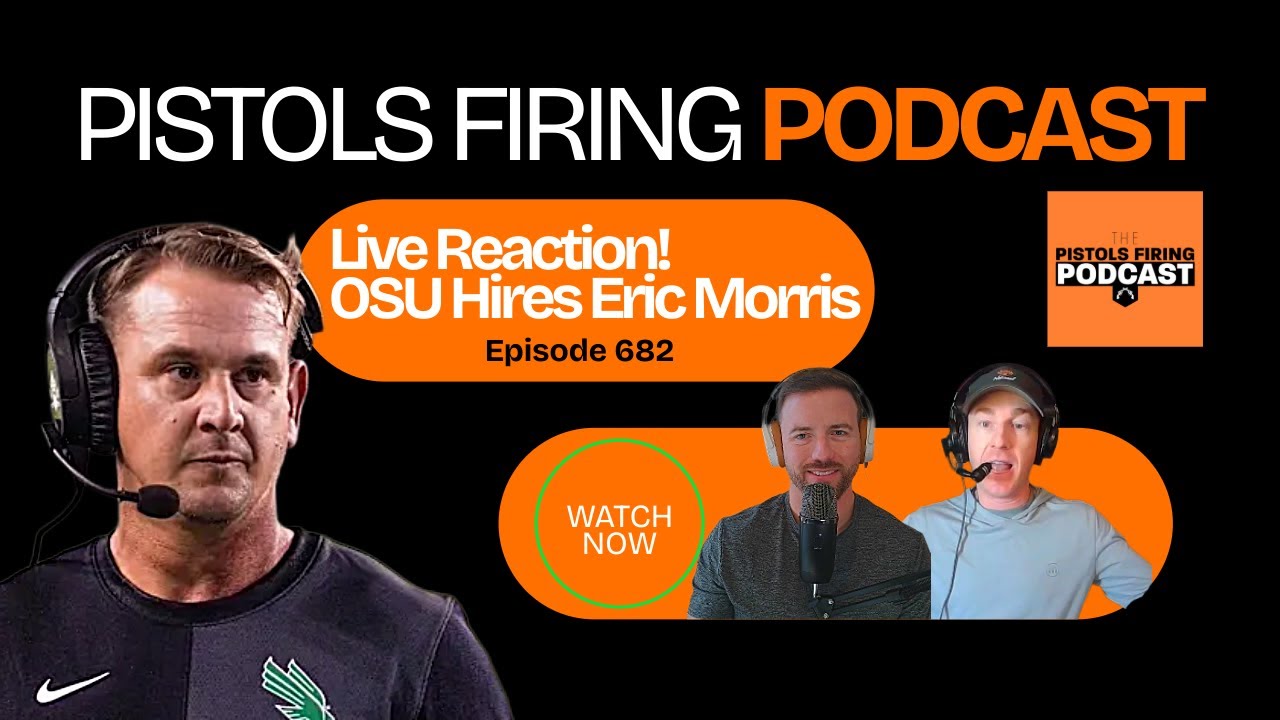 Pistols Firing Podcast LIVE Reaction - Eric Morris Hired at Oklahoma State