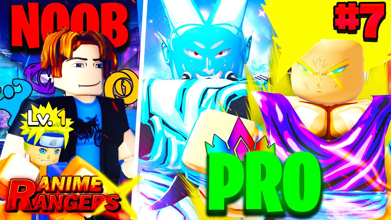 Становлюсь профи в Anime Rangers X Roblox и получаю Гохана-рейнджера! Эпизод №7