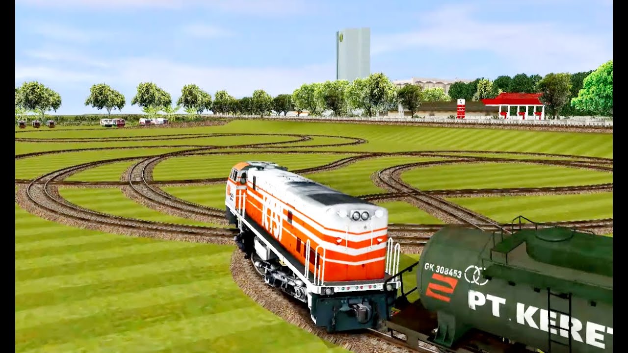 Kereta Api Vs Rel Semerawut #keretaapi #keretaapiindonesia #train