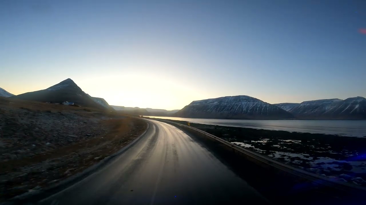 Súðavík to Ísafjörður, Iceland November 2023