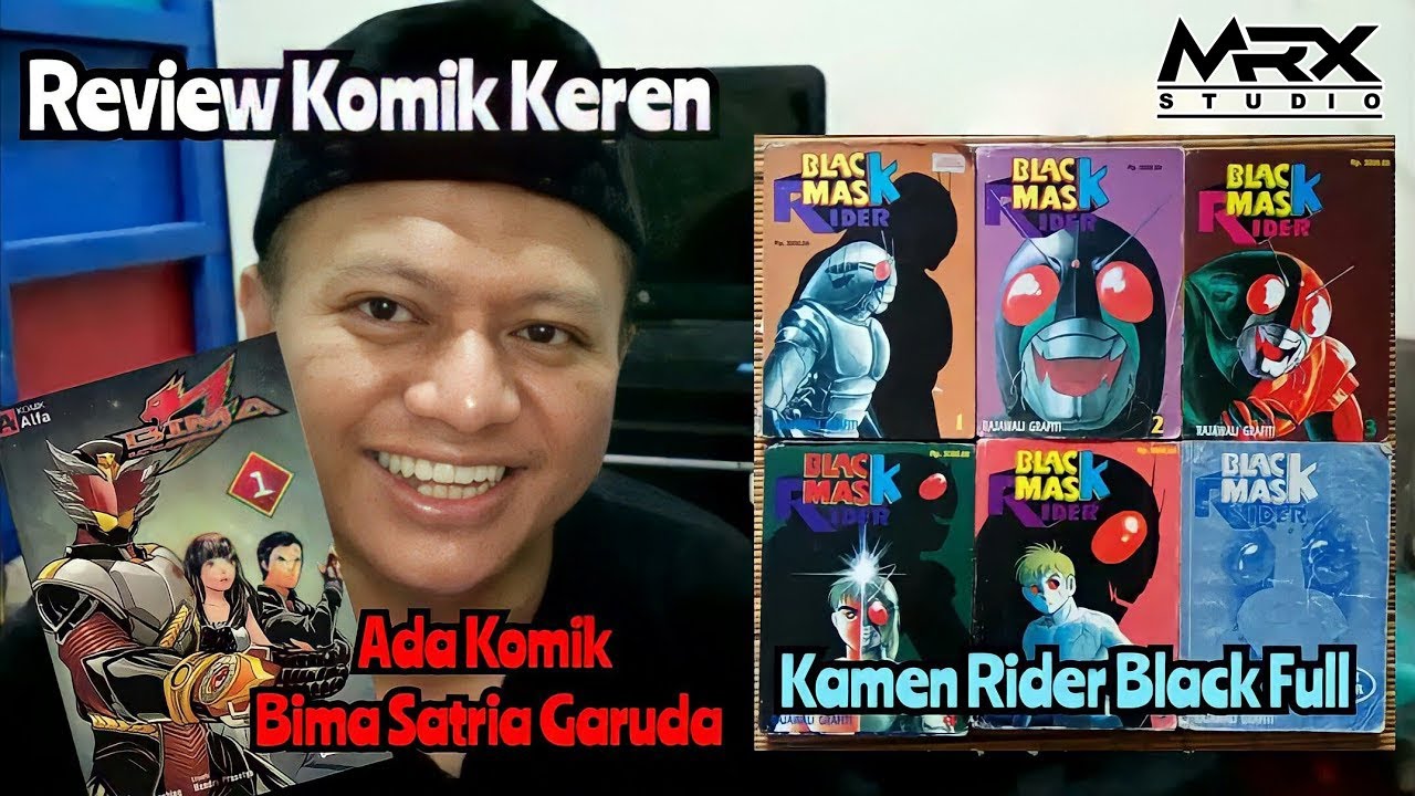 Manga Nostalgia Review | 仮面ライダーBLACK & Bima Satria Garuda
