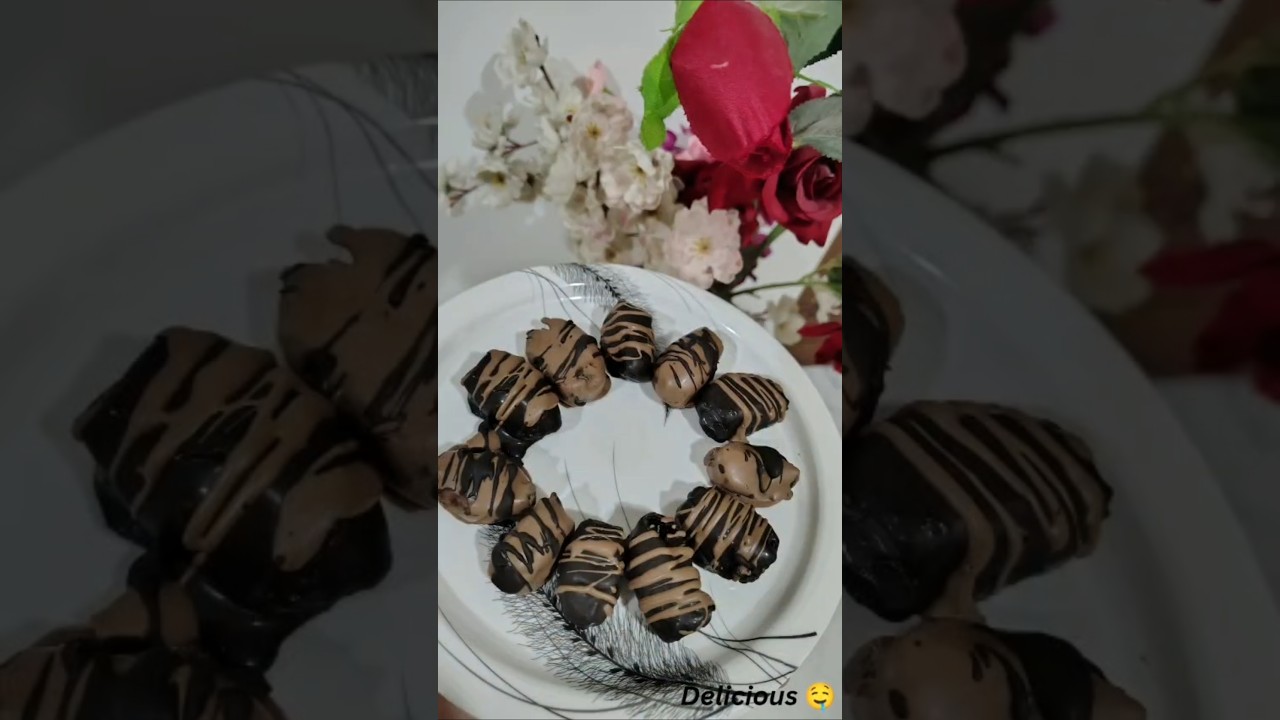 Chocolate coated Dates😍