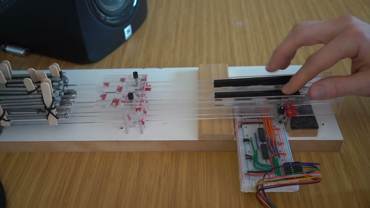 DIY digital piano prototype: minimizing construction time with laser cutting