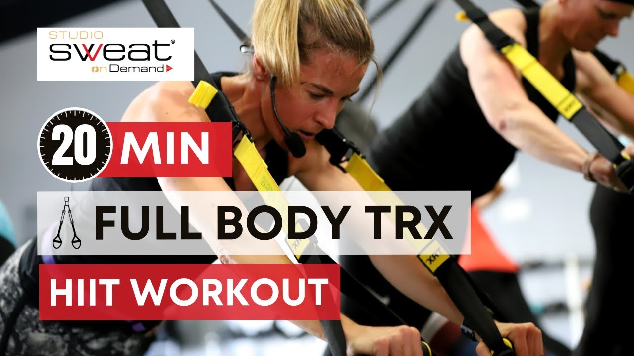 20-минутная тренировка HIIT TRX (убойная тренировка для всего тела)