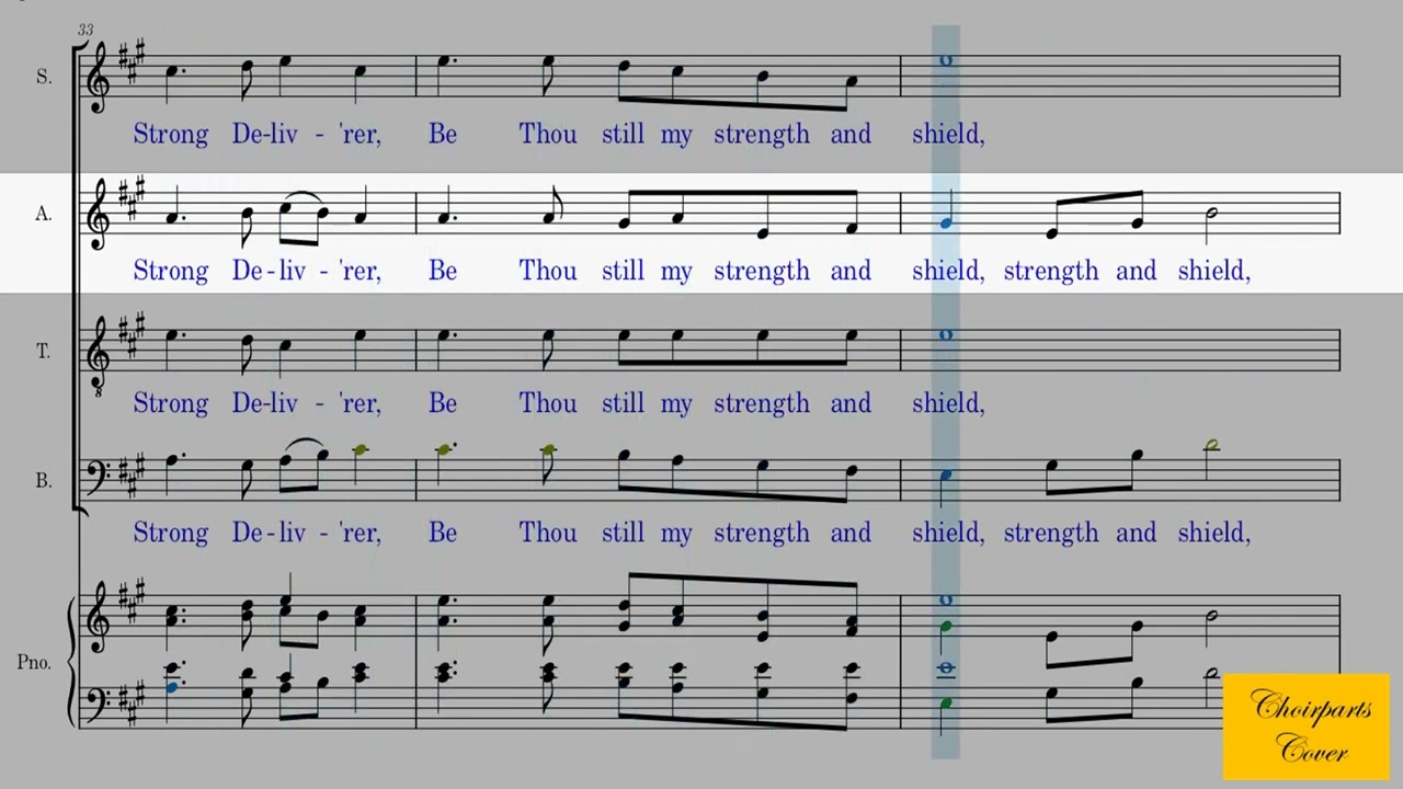 Guide Me, O Thou Great Jehovah  -  Alto