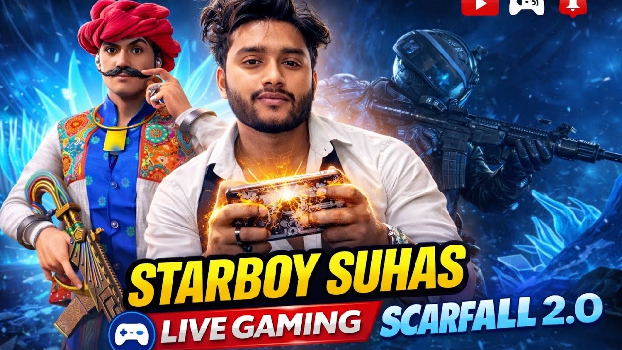 wapas se Of ScarFall 2.0 😍 😍 STARBOYSUHAS LIVE 