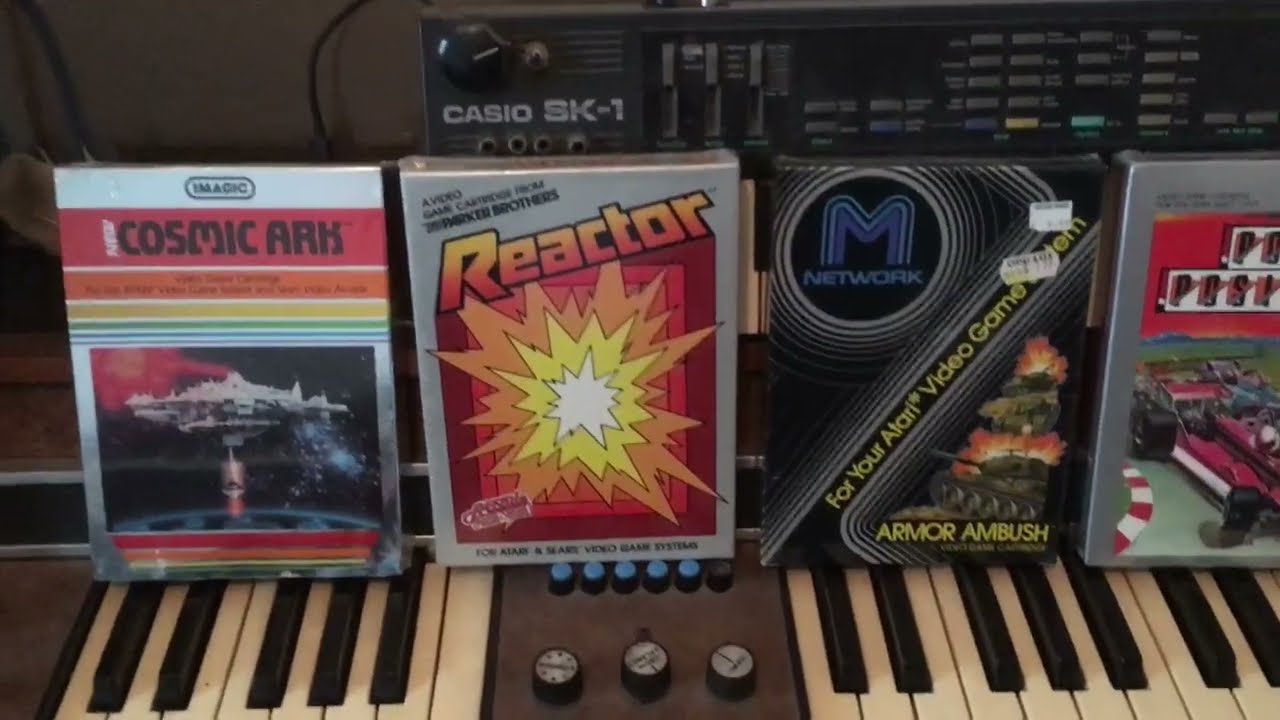 New Sealed Games For The Atari 2600 Collection