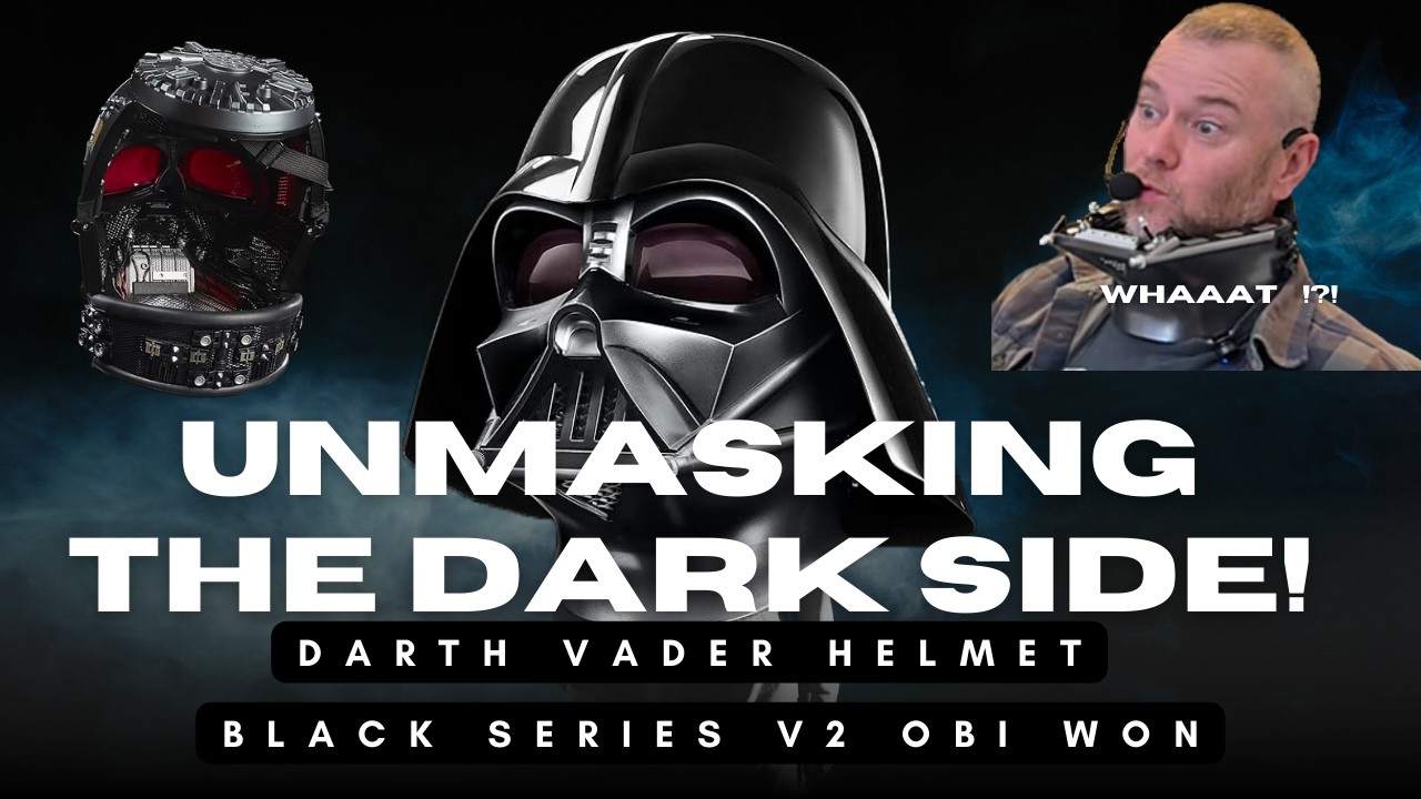Обзор шлема Дарта Вейдера из серии Black Series от Hasbro (версия Оби-Вана Кеноби) – это ПРОСТО П...