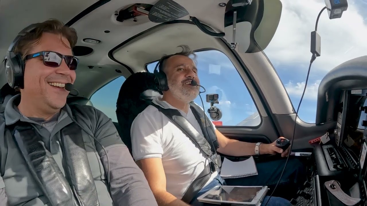 Navigation and some Autopilot Training in the Cirrus SR20 while flying to Santa Barbara from KVNY