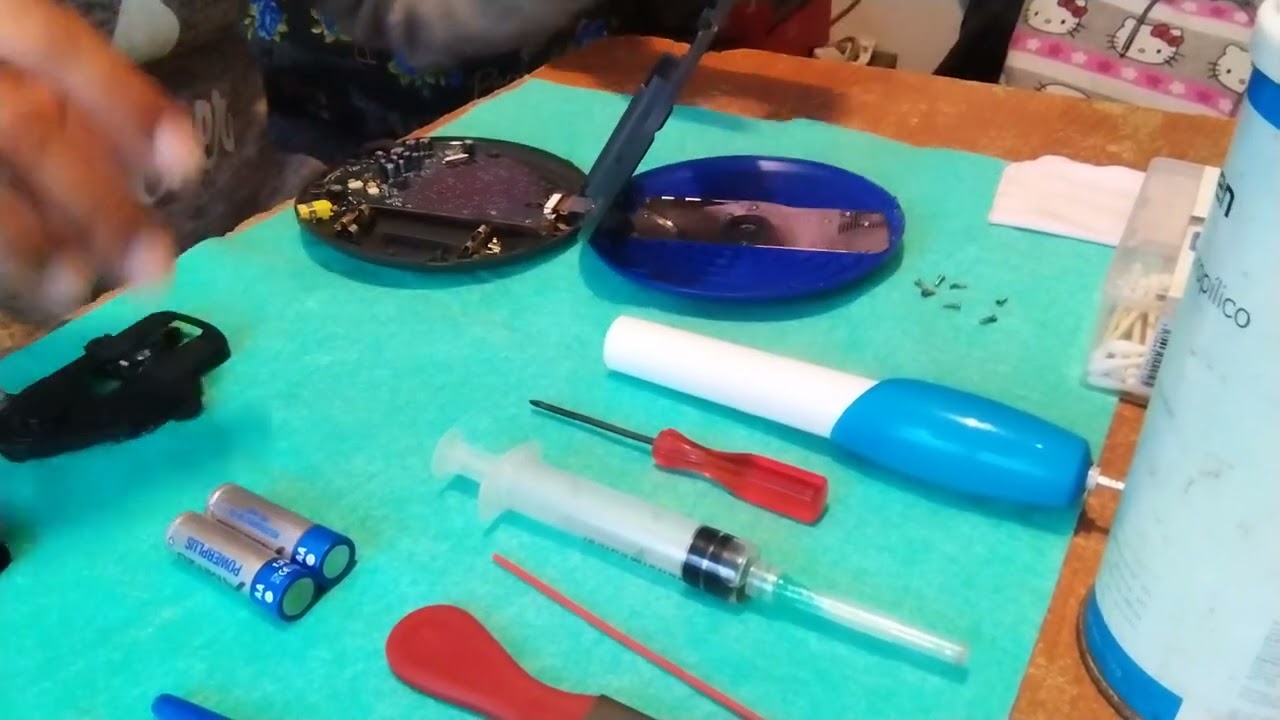 Cómo reparar y dar mantenimiento a un Discman!