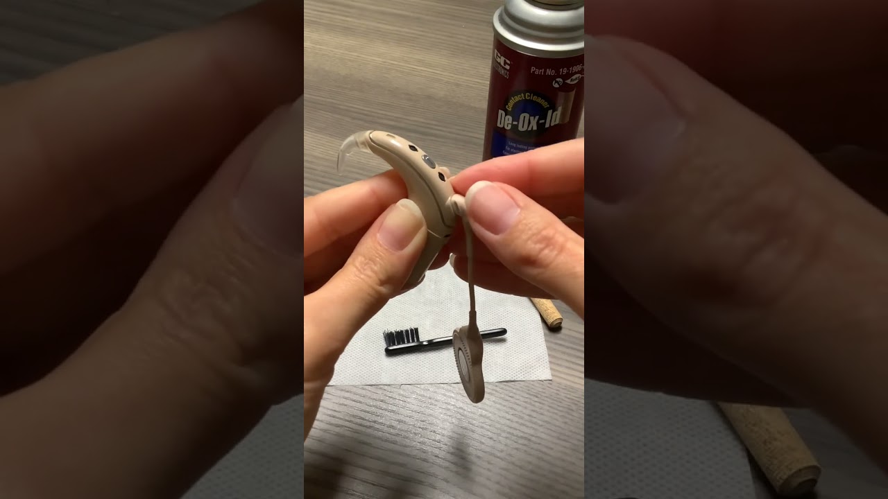How to clean Cochlear Americas Nucleus 7 or 8 implant