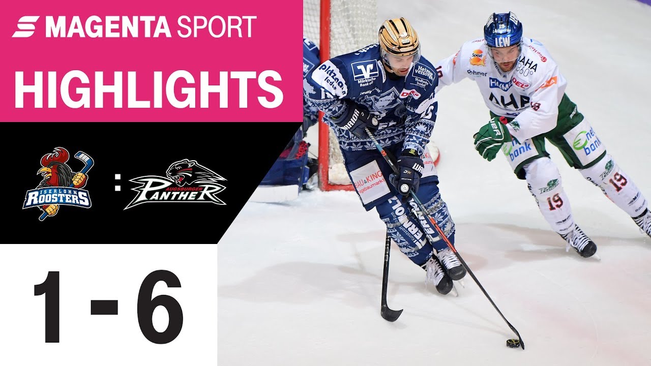 Iserlohn Roosters - Augsburger Panther | 32. Spieltag, 19/20 | MAGENTA SPORT