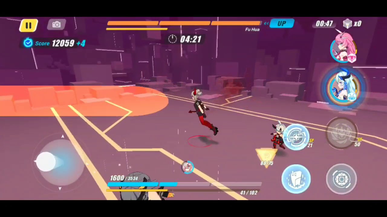 Laser glitch [Honkai Impact 3rd]