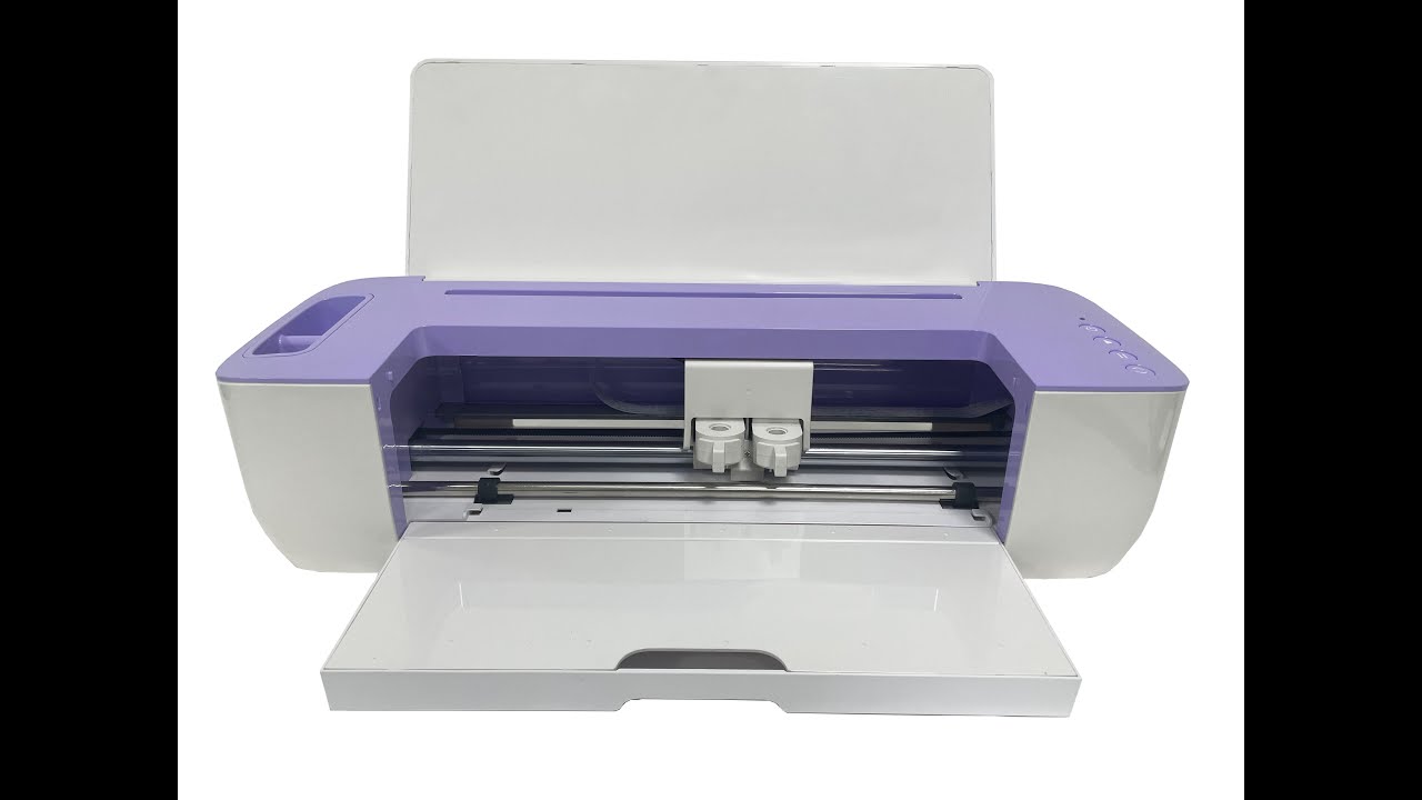 E-cut smart mini cutting plotter automatic contour scanning and edge cutting video details