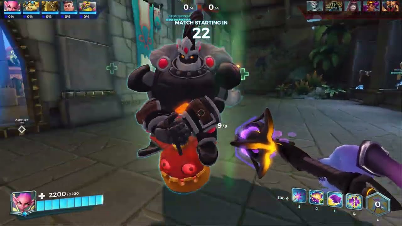 0 Deaths on Siege Jaguar Falls - Paladins Willo Gameplay