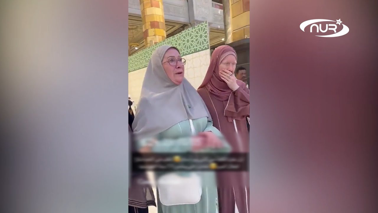Впервые услышала азан у Каабы! Реакция британки!