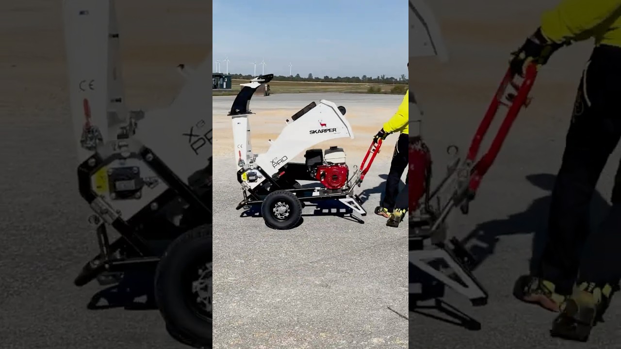 🇬🇧 MOTION. How to move with this wood chipper? SKARPER&reg; Professional