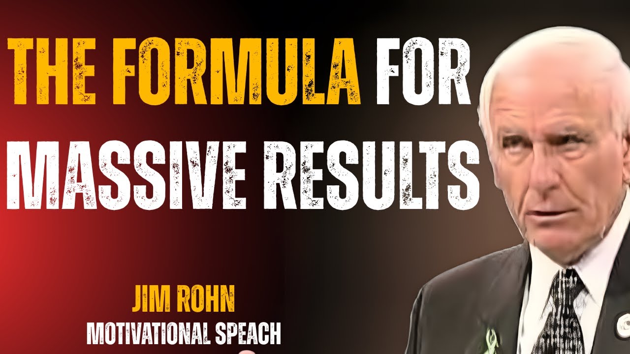 The Formula for Massive Productivity | Jim Rohn Motivation to Achieve More