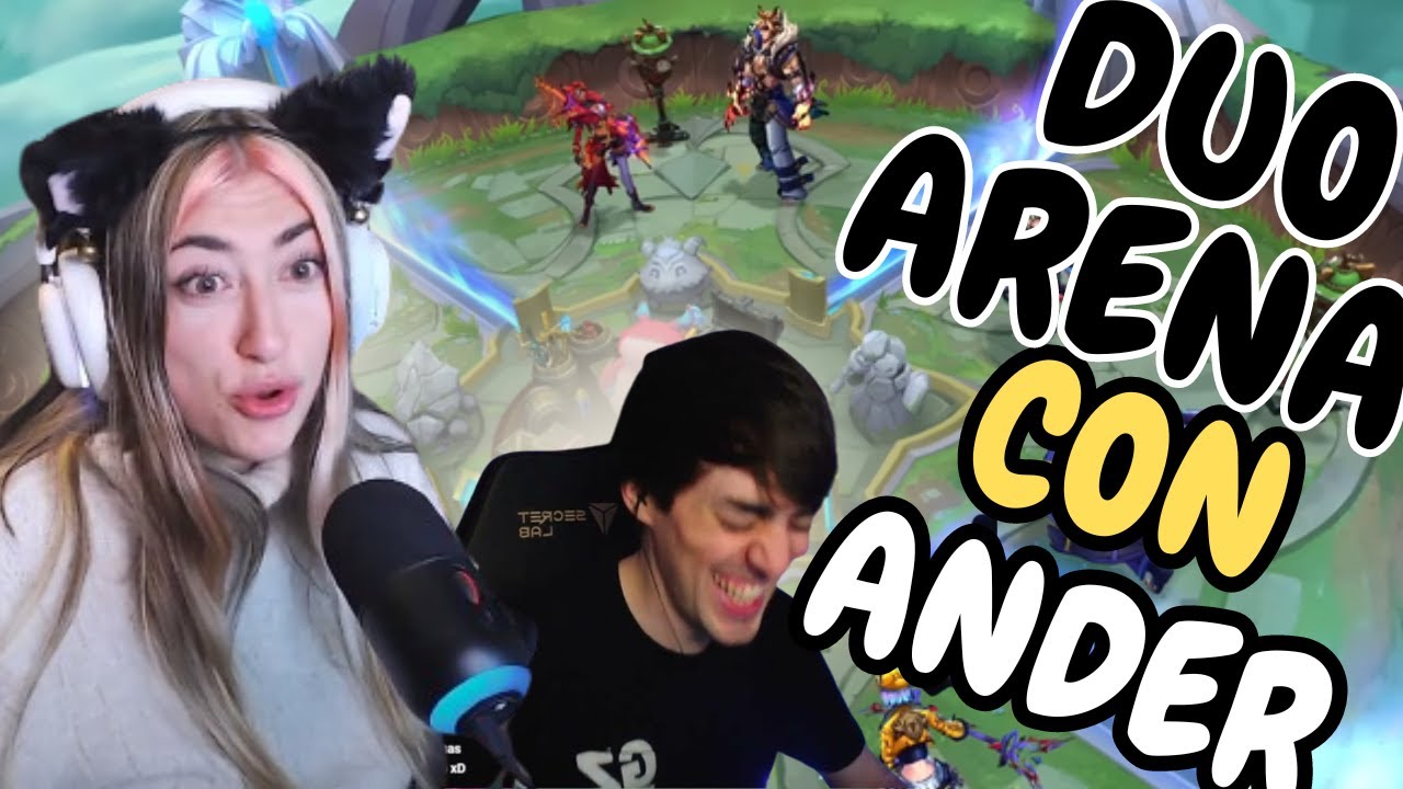 Modo arena con ANDER / Primera vez en arena / Carmen Sandwich