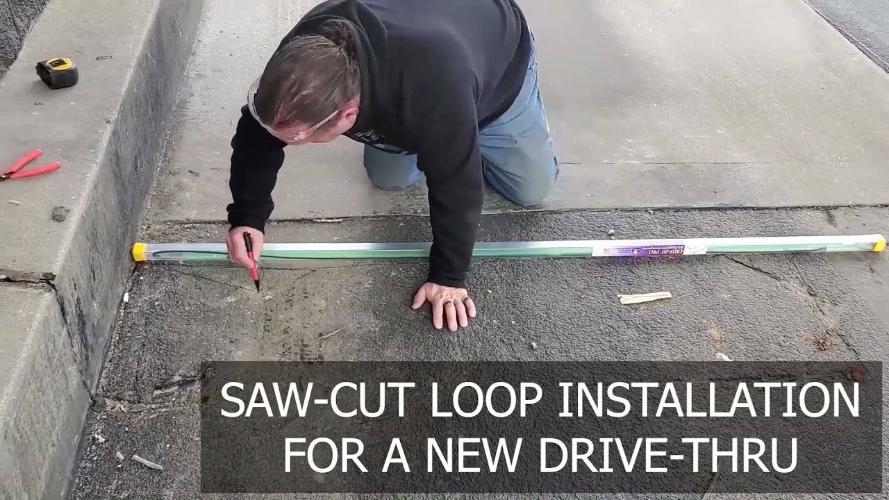 Saw-Cut Loop Installation