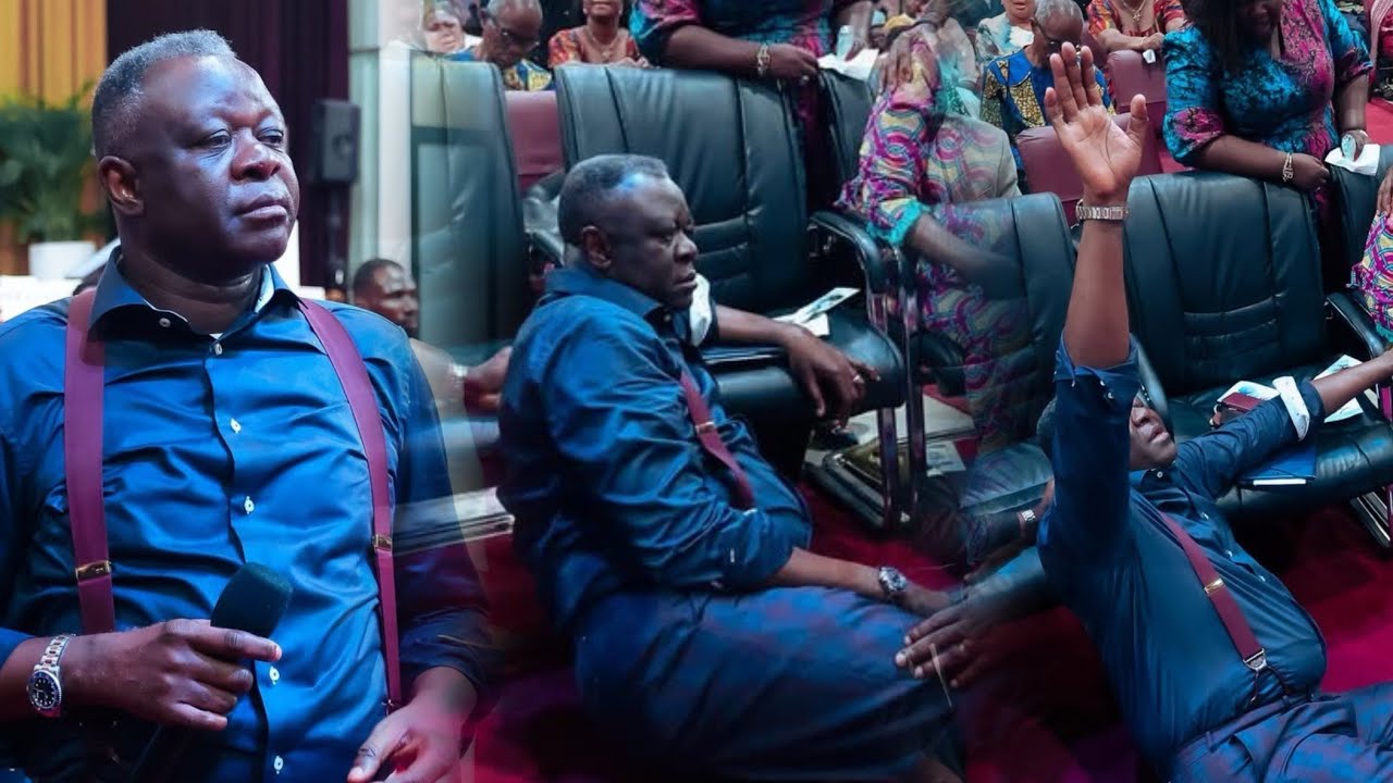 Rev. Eastwood Anaba carries Grace, watch what happened in the room