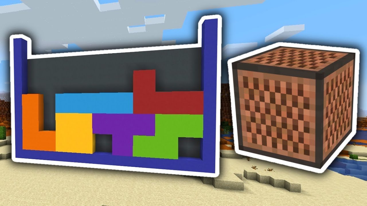 Tetris Theme played with the new note block sounds in Minecraft