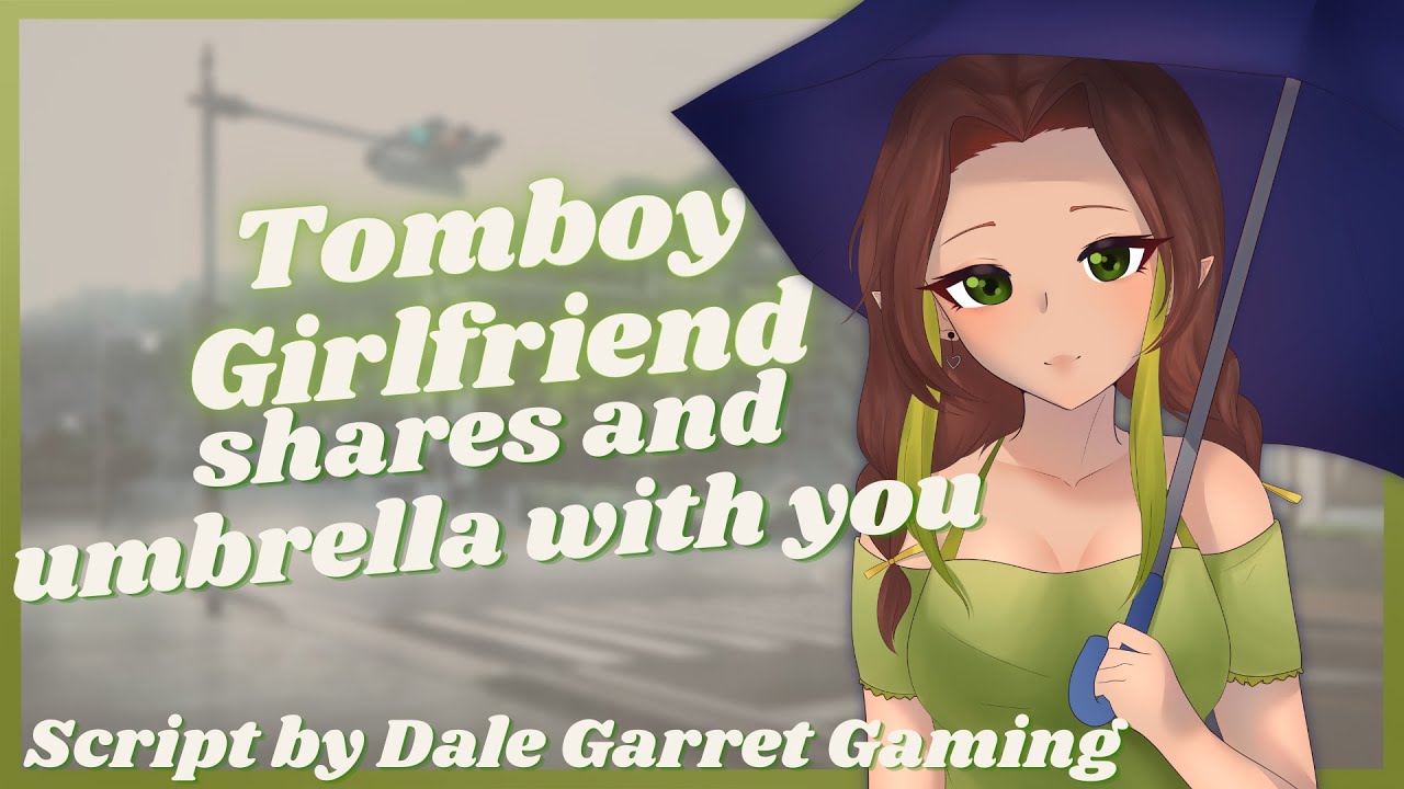 Sharing an umbrella with your Tomboy Girlfriend | Audio Roleplay F4A