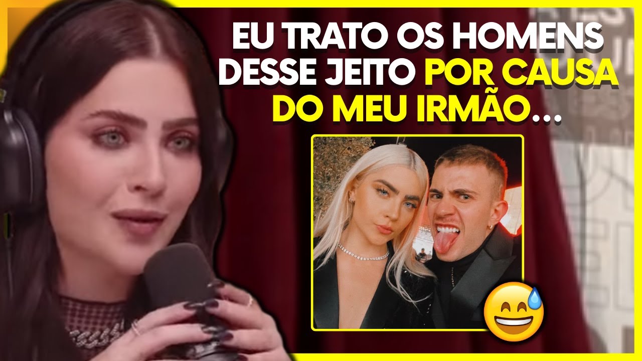 JADE PICON FALA DO SEU IRMÃO LÉO PICON🤪 | PodcatsDelas Cortes