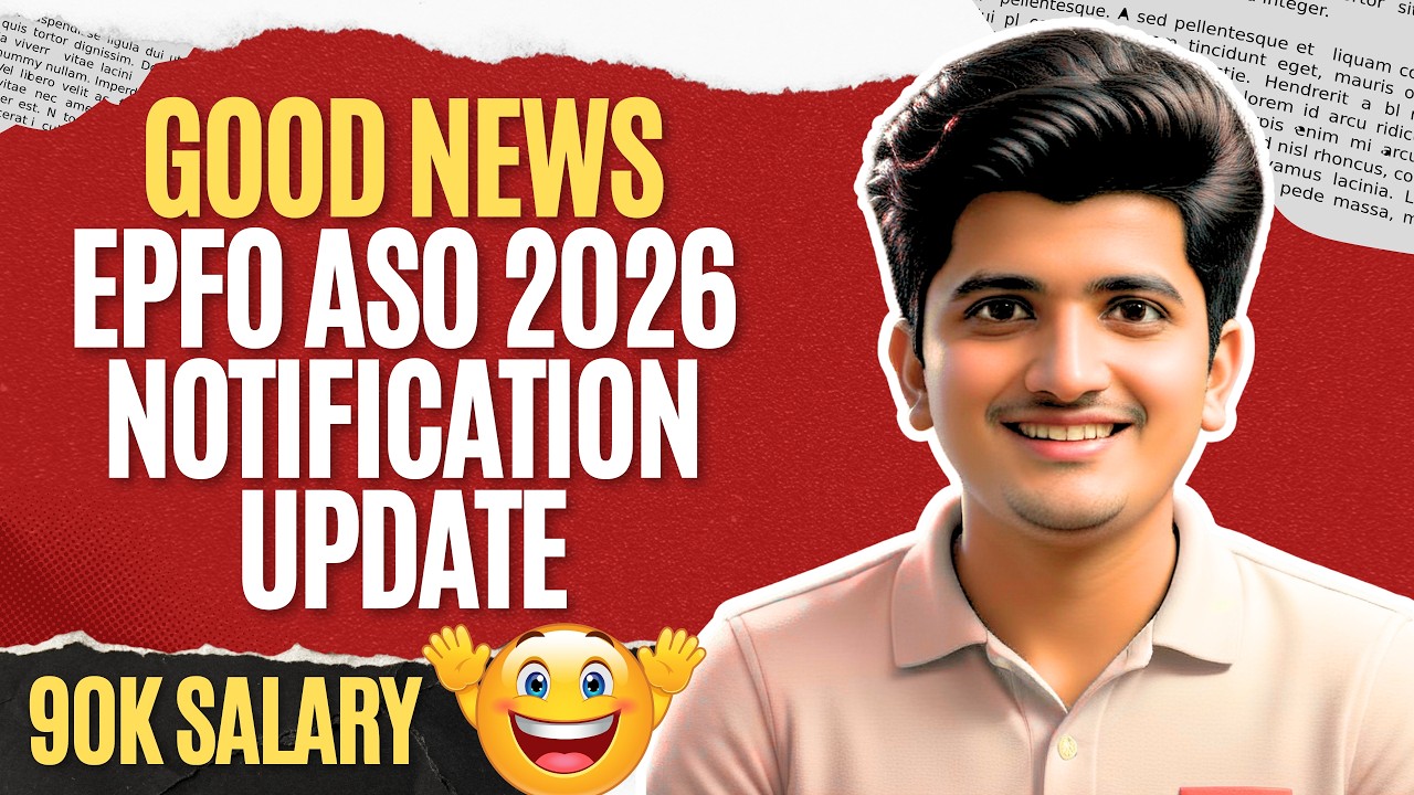 EPFO ASO NOTIFICATION 2026