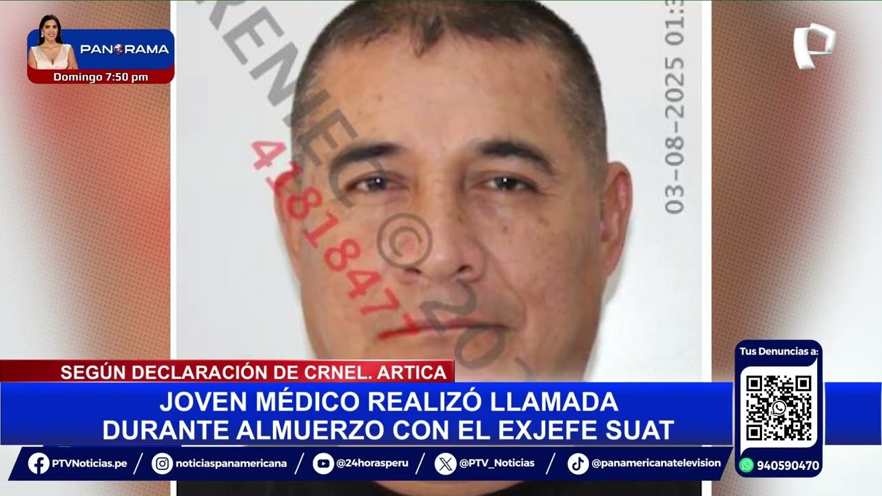 Fiscal&iacute;a eval&uacute;a prisi&oacute;n preventiva para coronel Jaime &Aacute;rtica acusado de violaci&oacute;n sexual