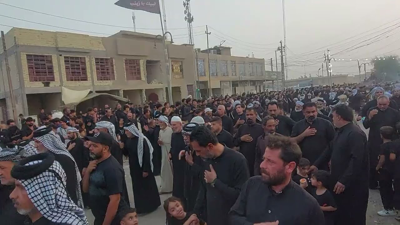 موكب امير المؤمنين اهالي #النهروان شهر محرم الحرام يوم 4 2025/6/30