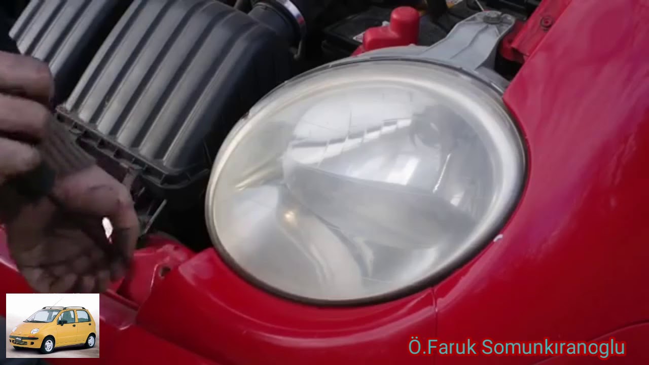 DAEWOO MATIZ FAR SÖKÜMÜ VE FARK KAŞI SÖKÜMÜ...DAEWOO TURKIYE