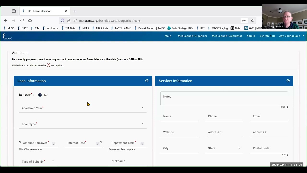 MedLoans® Organizer and Calculator (MLOC) Demo Session