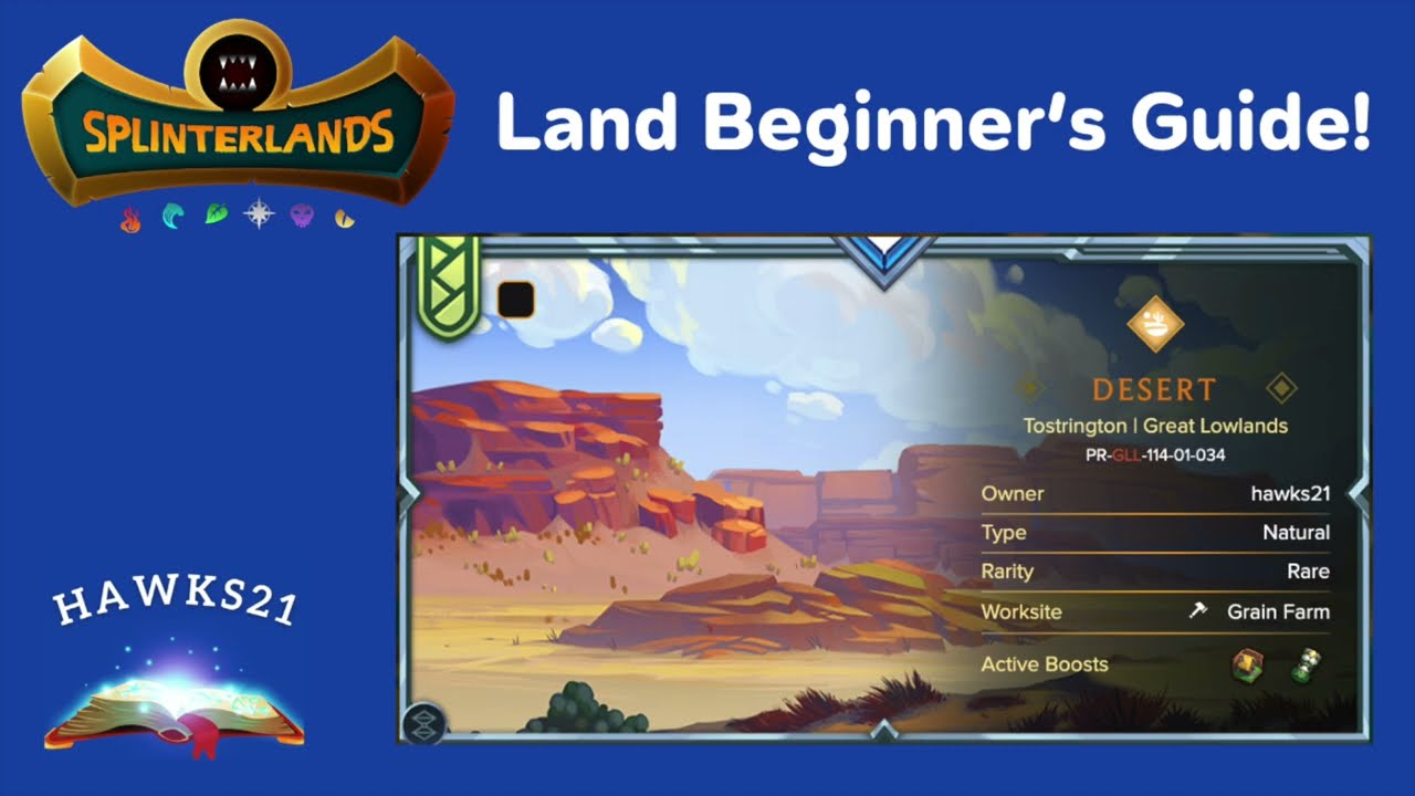 Setting Up Land For Beginners! | SPLINTERLANDS