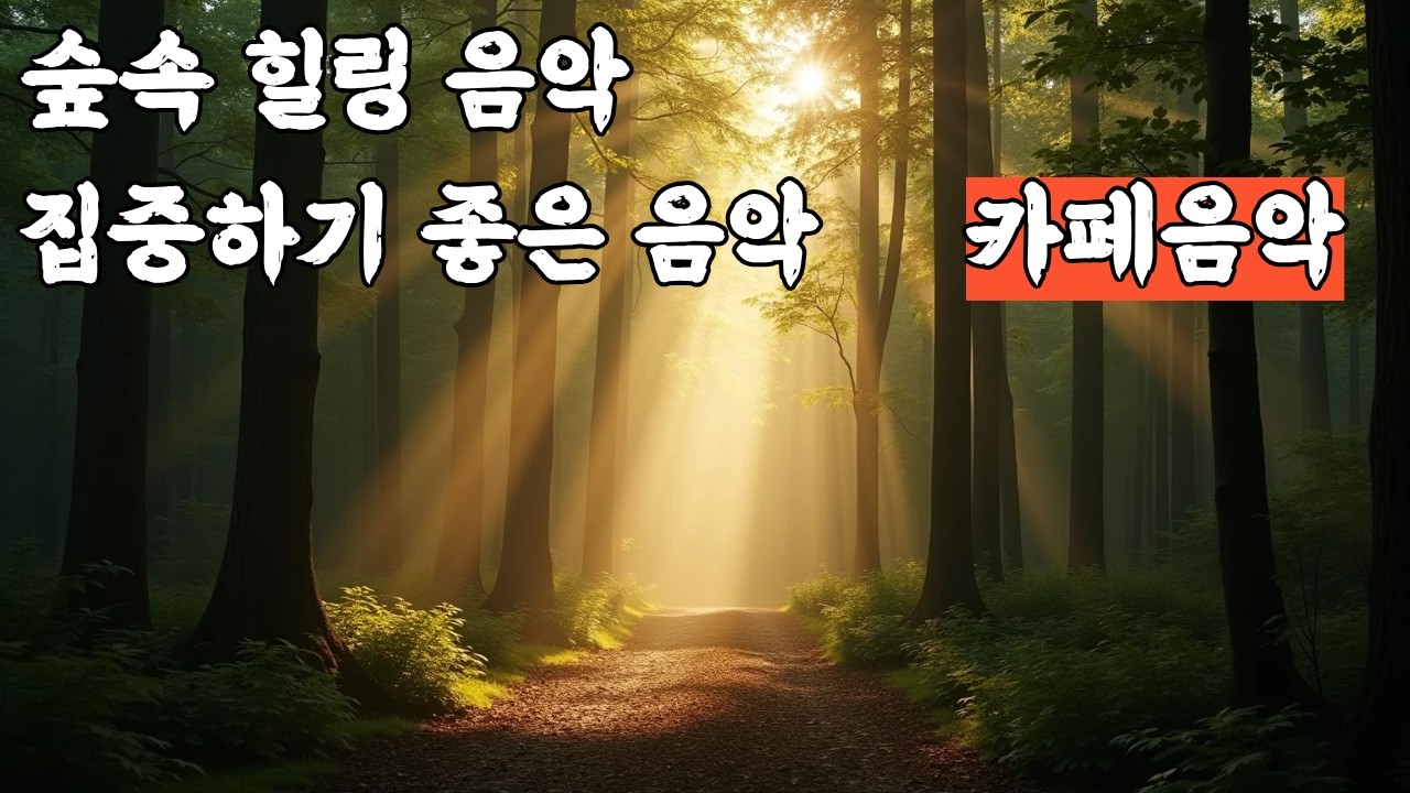 숲속 햇살처럼 편안한 힐링 음악｜명상 감성 플레이리스트｜듣기좋은 발라 팝/치유의 음악|  Ballads  & Healing/ Playlist/ 그냥틀어놓으세요