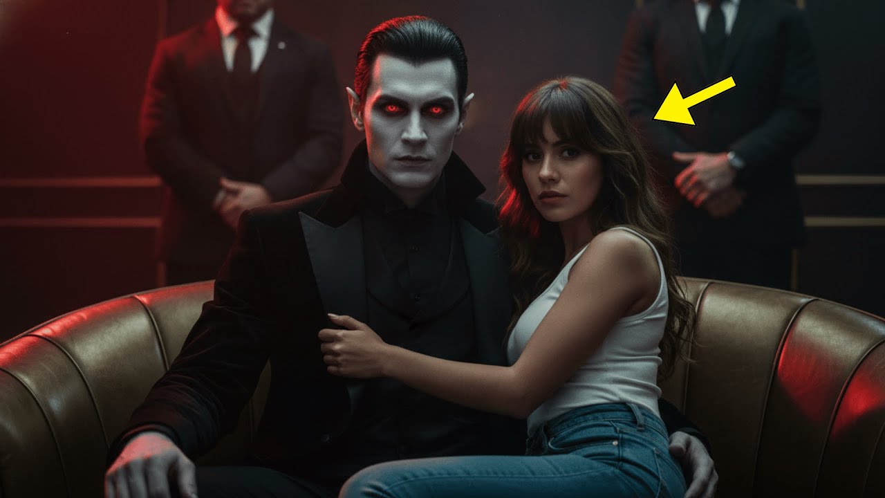 Ella Se Sentó En El Regazo Del REY VAMPIRO Para Evitar a Su Ex — Él Susurró: “No Te Hará Daño”