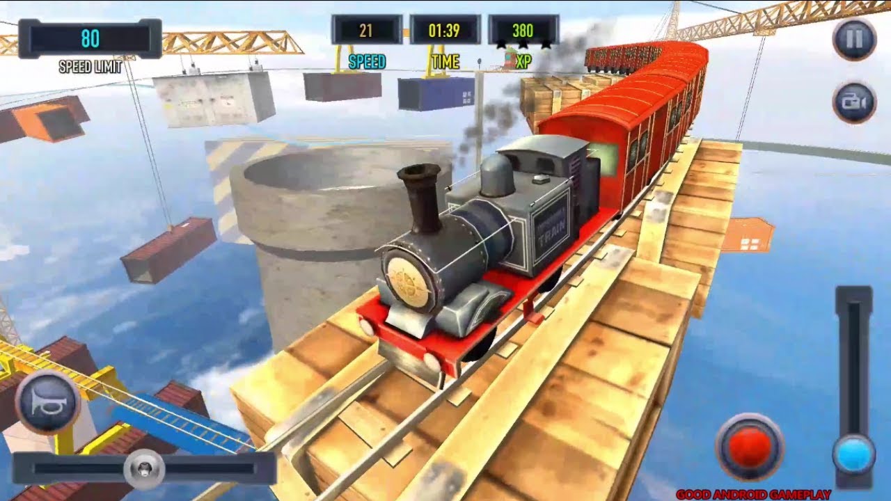 Impossible Sky Trains 2017 - Lanceman Scot Unlocked Android GamePlay FHD