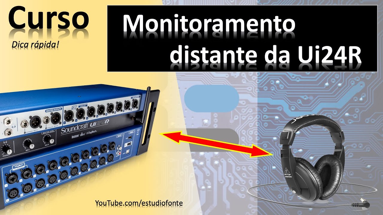 Monitoramento distante da Ui24R