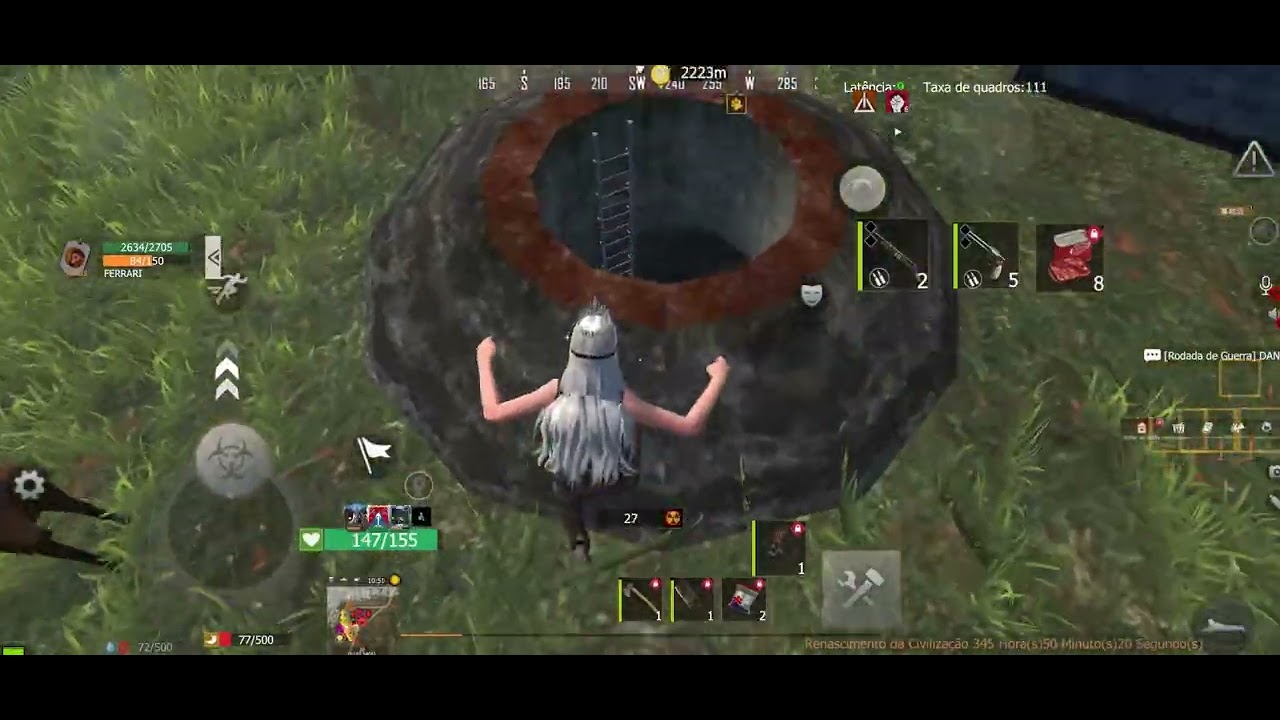 Um dia de civ part 1 . LAST ISLAND OF SURVIVAL