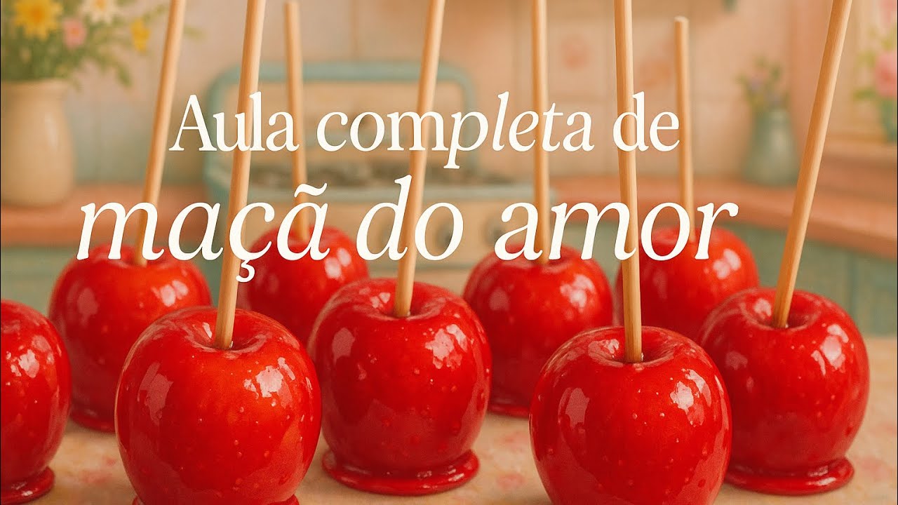 O SEGREDO da Maçã do Amor Perfeita 🍎✨ [Aula Completa]