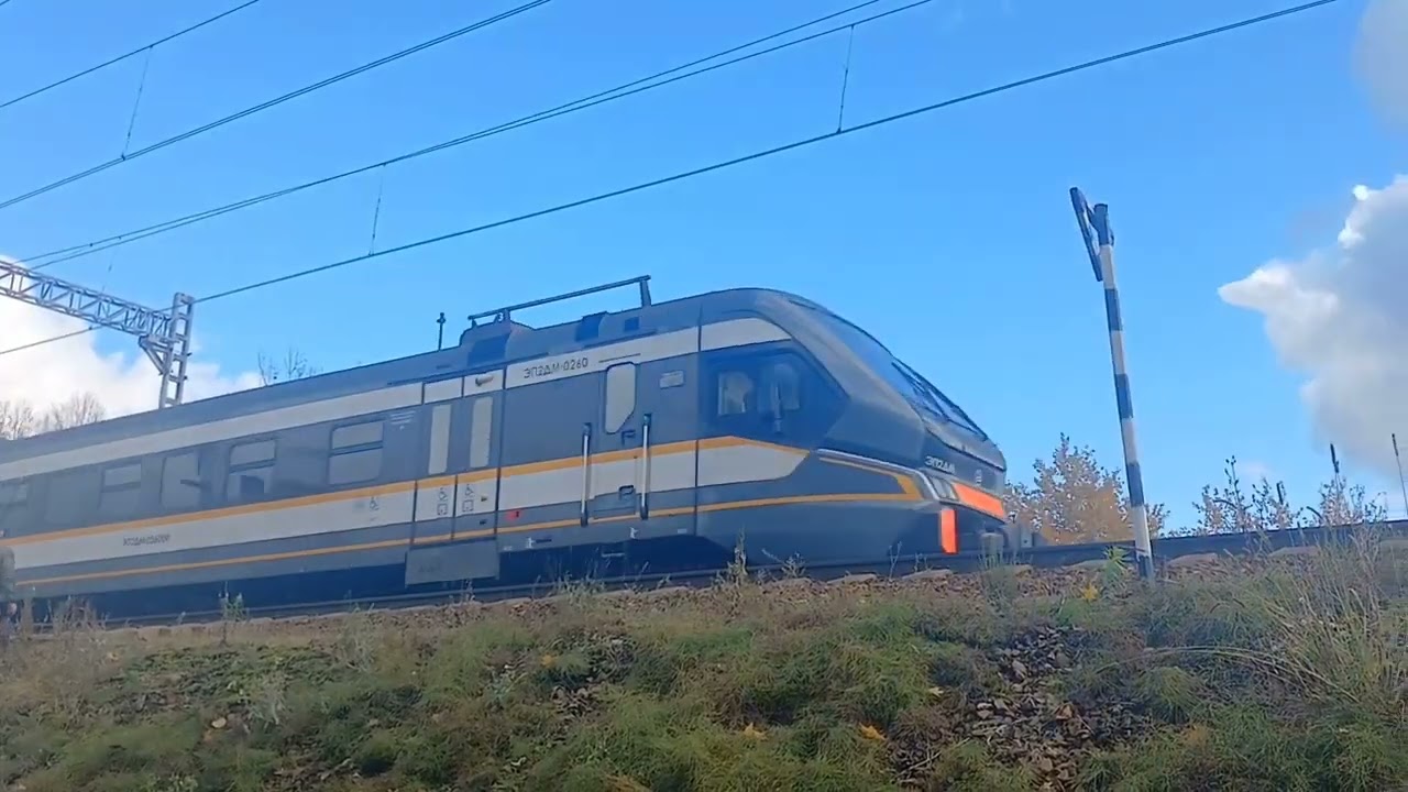 Сборник! Поезда на МЦД-2 и Арбатско-Покровской Линии 