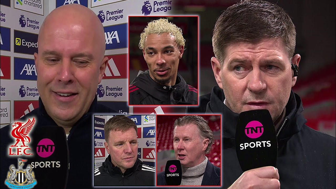 Liverpool Smash Newcastle 4-1 Arne Slot Goes Crazy react to Big Win 🔥| All reaction 😮
