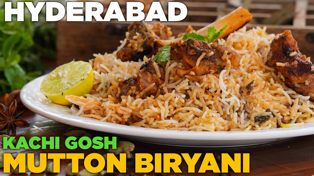 Hyderabad Kachi Gosh Mutton Biryani Recipe in Tamil | Easy Cooking with Jabbar Bhai…