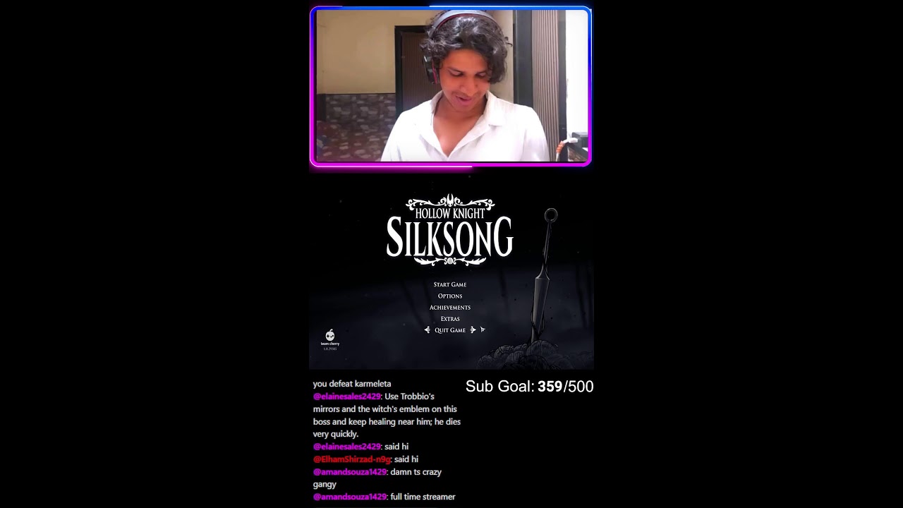 [SHORTS] Fighting ALL Act 3 Bosses Now! | Silksong FIRST TIME Playthrough | Chat controls my game