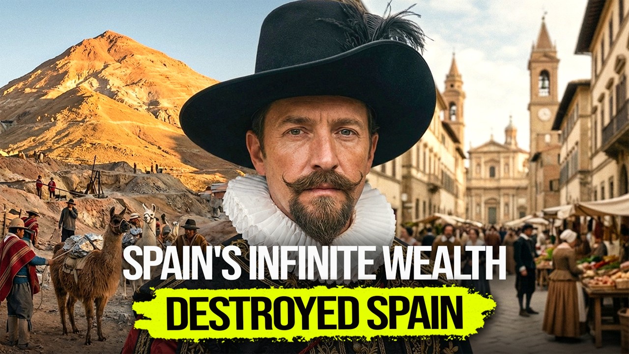 When Spain's Silver Fleet Brought Infinite Wealth & DESTROYED Spain (TREASURE FLEET)