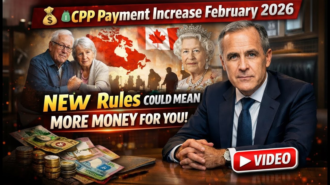 💰 CPP Payment Increase February 2026  New Rules Could Mean More Money for You!