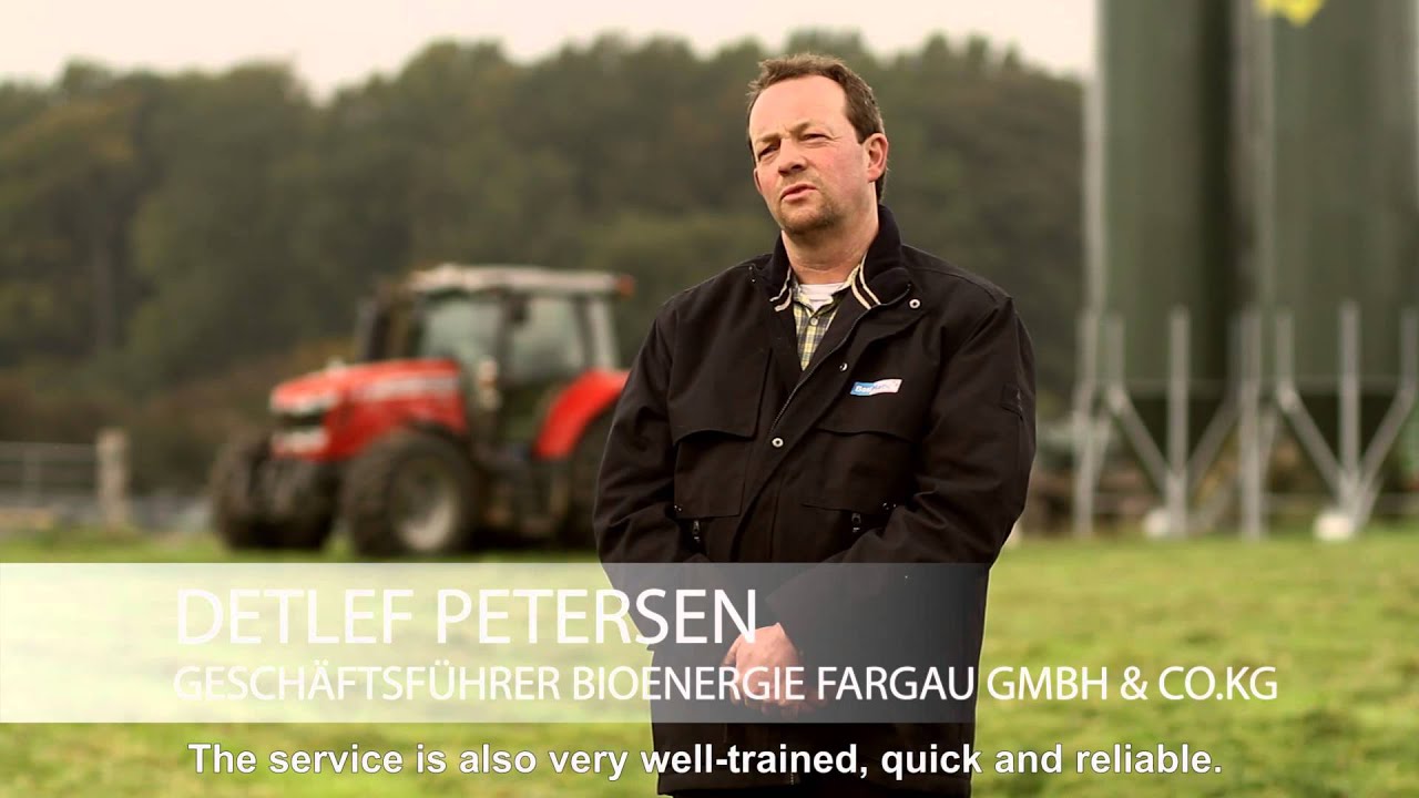 Biogas plant Fargau. The reference. MWM.