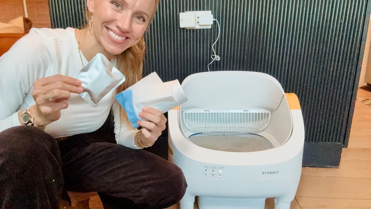 Thereye Automatic Self-Cleaning Litter Box Demo | Open-Top Smart Litter System for Cleaner Cat Care